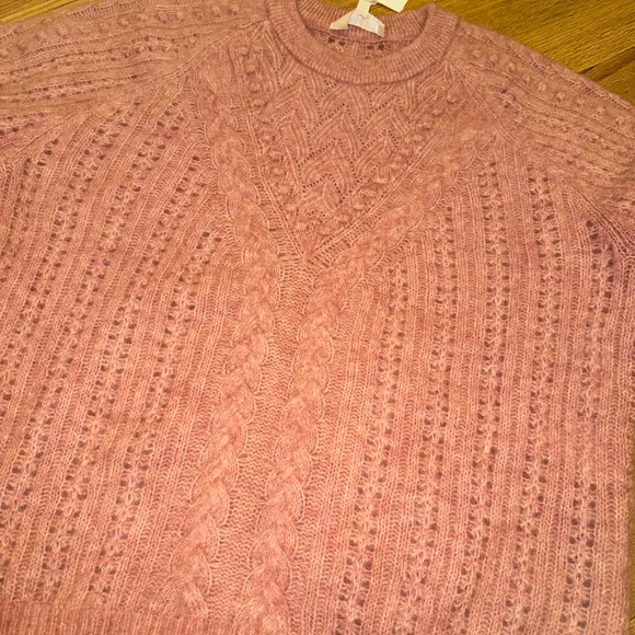 Sezane Sweater Jake Jumper Medium Rosewood - XL pink - Picture 10 of 10